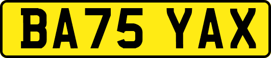 BA75YAX