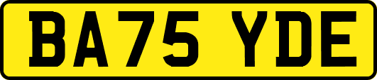 BA75YDE