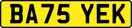 BA75YEK