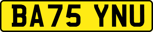 BA75YNU