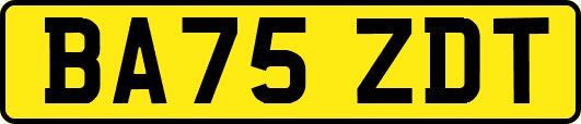 BA75ZDT