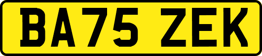 BA75ZEK