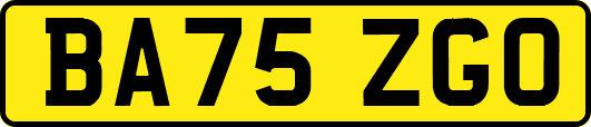 BA75ZGO