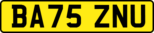 BA75ZNU