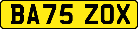 BA75ZOX