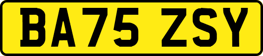BA75ZSY