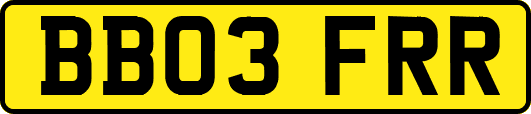 BB03FRR