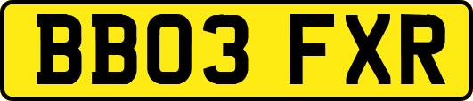 BB03FXR