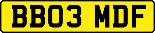 BB03MDF