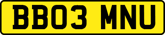 BB03MNU