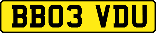 BB03VDU