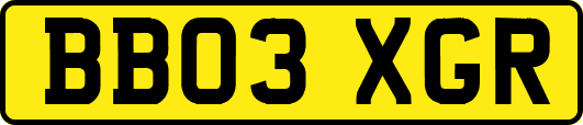 BB03XGR