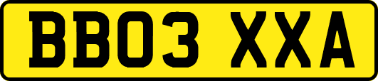 BB03XXA