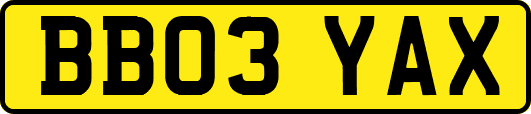 BB03YAX