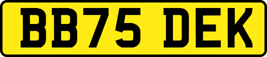 BB75DEK