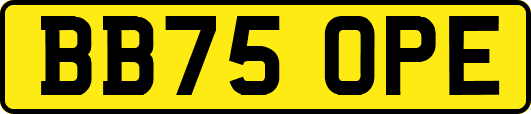 BB75OPE