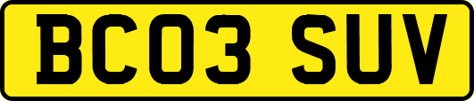 BC03SUV