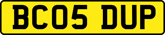 BC05DUP