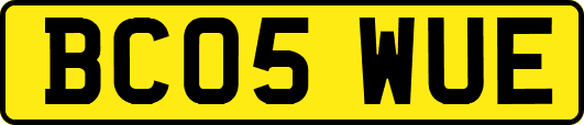 BC05WUE