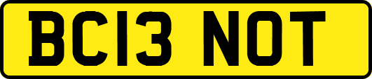 BC13NOT