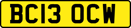 BC13OCW