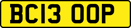 BC13OOP