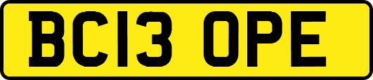 BC13OPE