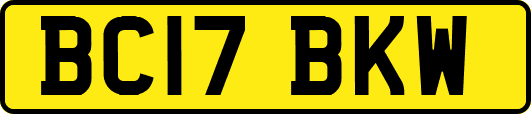 BC17BKW