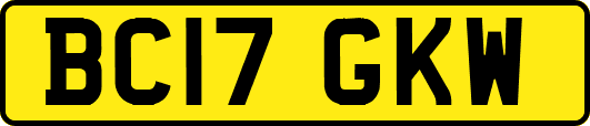 BC17GKW