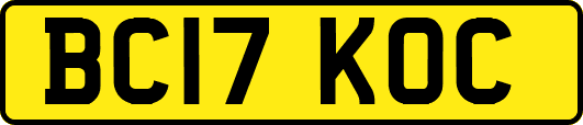 BC17KOC