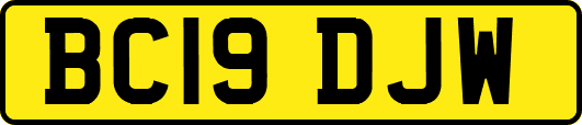 BC19DJW