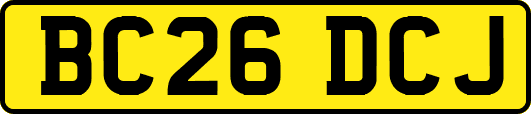 BC26DCJ