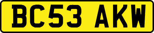 BC53AKW