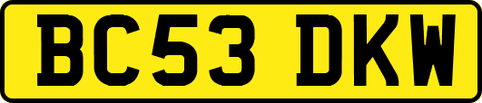 BC53DKW