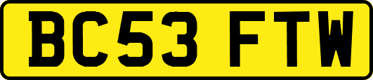 BC53FTW