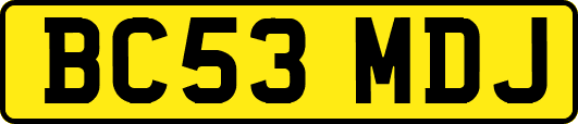BC53MDJ