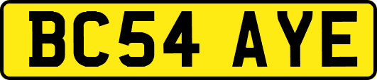 BC54AYE