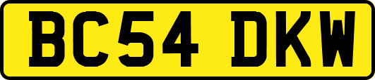 BC54DKW