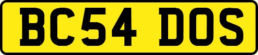BC54DOS