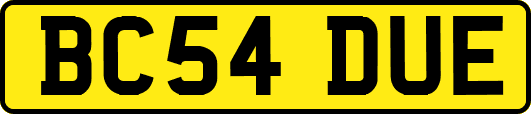BC54DUE