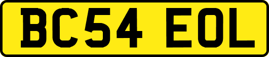 BC54EOL