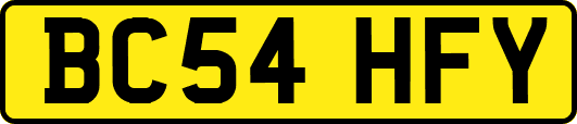 BC54HFY