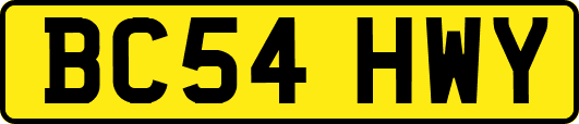 BC54HWY