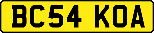 BC54KOA