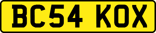 BC54KOX