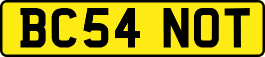 BC54NOT