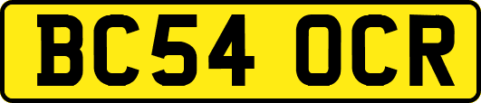 BC54OCR