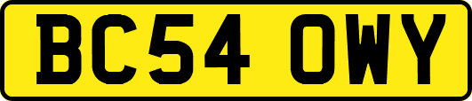 BC54OWY