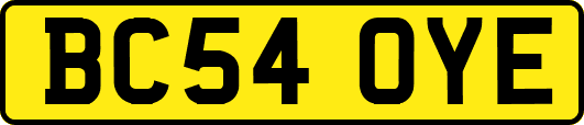 BC54OYE