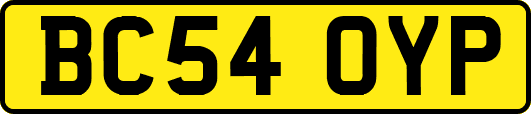 BC54OYP